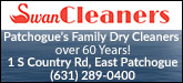 Swan Cleaners Sponsorship Banner